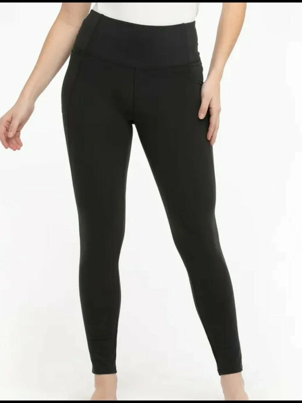 Ricki's Black High-Waist Leggings - Picture 1 of 5